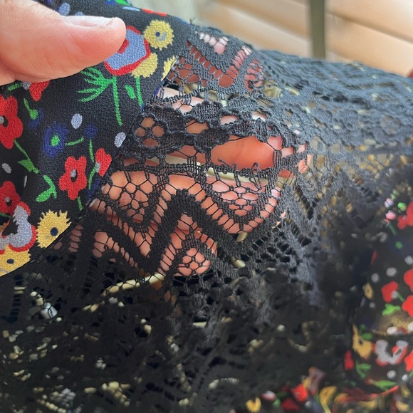 Modcloth x Anna Sui Ruffled Mockneck Dress - Picture 6 of 6